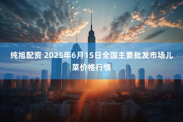 纯旭配资 2025年6月15日全国主要批发市场儿菜价格行情