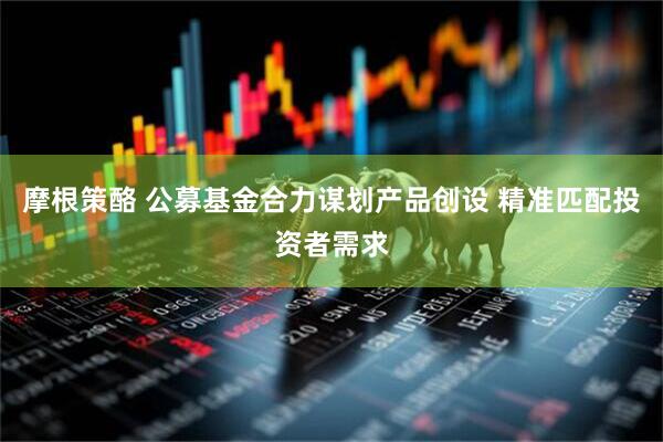 摩根策酪 公募基金合力谋划产品创设 精准匹配投资者需求