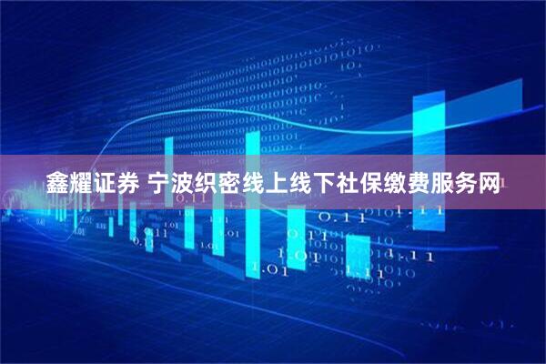 鑫耀证券 宁波织密线上线下社保缴费服务网