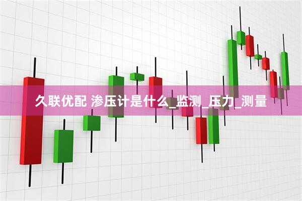 久联优配 渗压计是什么_监测_压力_测量
